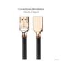 Cabo HDMI 2.1 Fitter, UHDTV 8K, 2 Metros, 48Gbps, 3D, Ready, 144Hz, 4k, Função CEC-ARC, Preto - FHB2