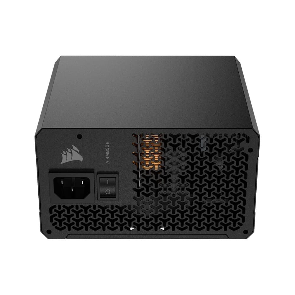 Fonte Corsair RM850e RMe Series 2025, 850W, ATX 3.1, PCIe 5.1, Cybenetics GOLD Certified, Full Modular, Preto - CP-9020296-BR