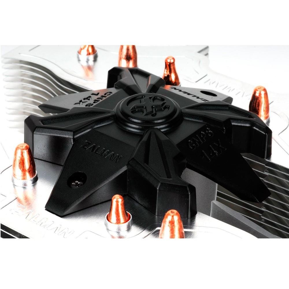 Zalman Cooler de CPU para Intel e AMD 140mm Ultra Silencioso - CNPS14X