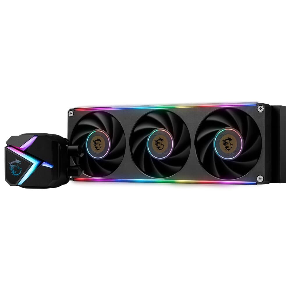 Water Cooler MSI MAG Coreliquid C360 V2, ARGB, 360mm, Intel e AMD, Preto - CLC360V2