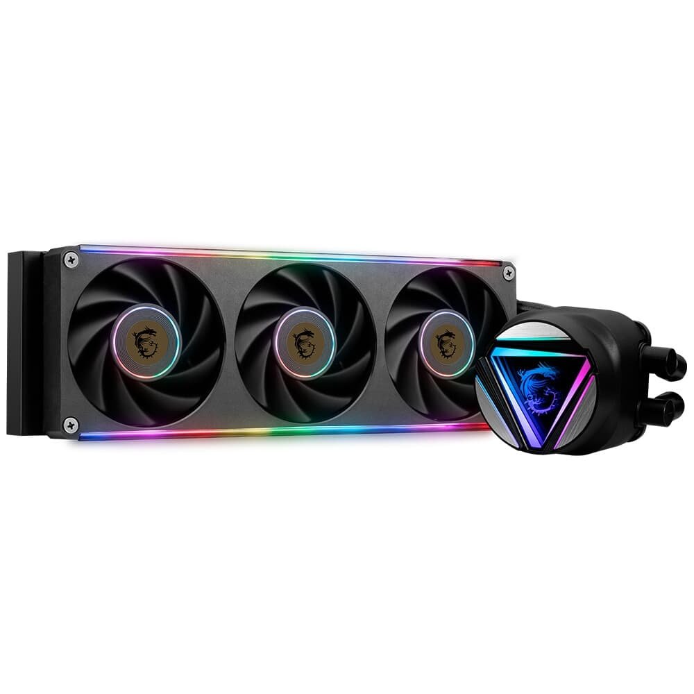 Water Cooler MSI MAG Coreliquid C360 V2, ARGB, 360mm, Intel e AMD, Preto - CLC360V2