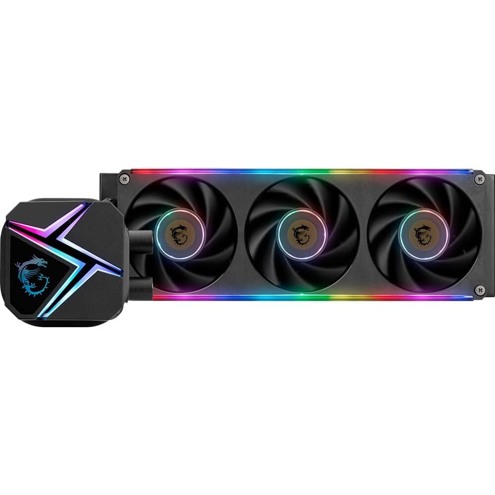 Water Cooler MSI MAG Coreliquid C360 V2, ARGB, 360mm, Intel e AMD, Preto - CLC360V2