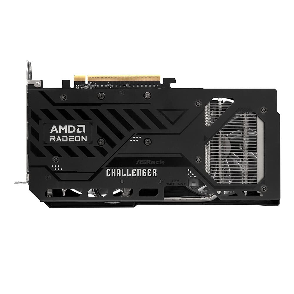 Placa de Vídeo ASRock RX 9060 XT CL 8GO AMD Radeon, 8GB, GDDR6, 128bits, OpenGL 4.6, RDNA 4 - RX9060XT CL 8GO Placa de Vídeo ASRock RX 9060 XT CL 8GO AMD Radeon, 8GB, GDDR6, 128bits, OpenGL 4.6, RDNA 4 - RX9060XT CL 8GO