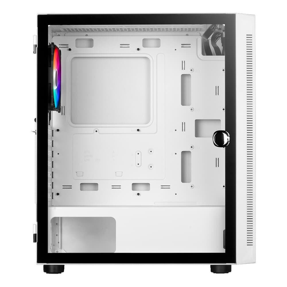 Gabinete Gamer Gamdias Argus E4 Elite, Mid Tower, ATX, Lateral em Vidro Temperado, Branco - ARGUS E4 ELITE W Gabinete Gamer Gamdias Argus E4 Elite, Mid Tower, ATX, Lateral em Vidro Temperado, Branco - ARGUS E4 ELITE W