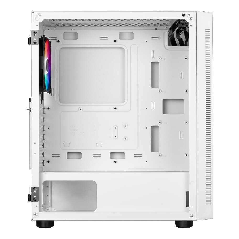 Gabinete Gamer Gamdias Argus E4 Elite, Mid Tower, ATX, Lateral em Vidro Temperado, Branco - ARGUS E4 ELITE W Gabinete Gamer Gamdias Argus E4 Elite, Mid Tower, ATX, Lateral em Vidro Temperado, Branco - ARGUS E4 ELITE W