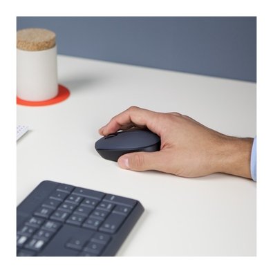 Combo Teclado e Mouse sem fio Logitech MK235 com Conexão USB, Pilhas Inclusas e Layout ABNT2 - 920-007903