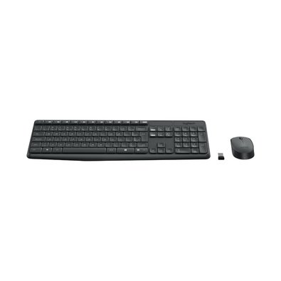 Combo Teclado e Mouse sem fio Logitech MK235 com Conexão USB, Pilhas Inclusas e Layout ABNT2 - 920-007903