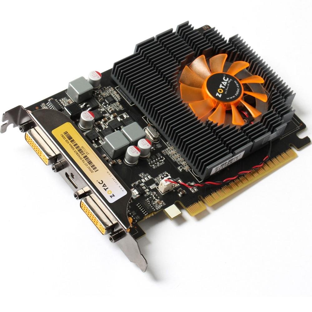 Placa de Vídeo VGA NVIDIA Zotac GEFORCE GT 730 4GB DDR3 128Bits 1066MHZ DVI/Mini HDMI ZT-71109-10L Placa de Vídeo VGA NVIDIA Zotac GEFORCE GT 730 4GB DDR3 128Bits 1066MHZ DVI/Mini HDMI ZT-71109-10L