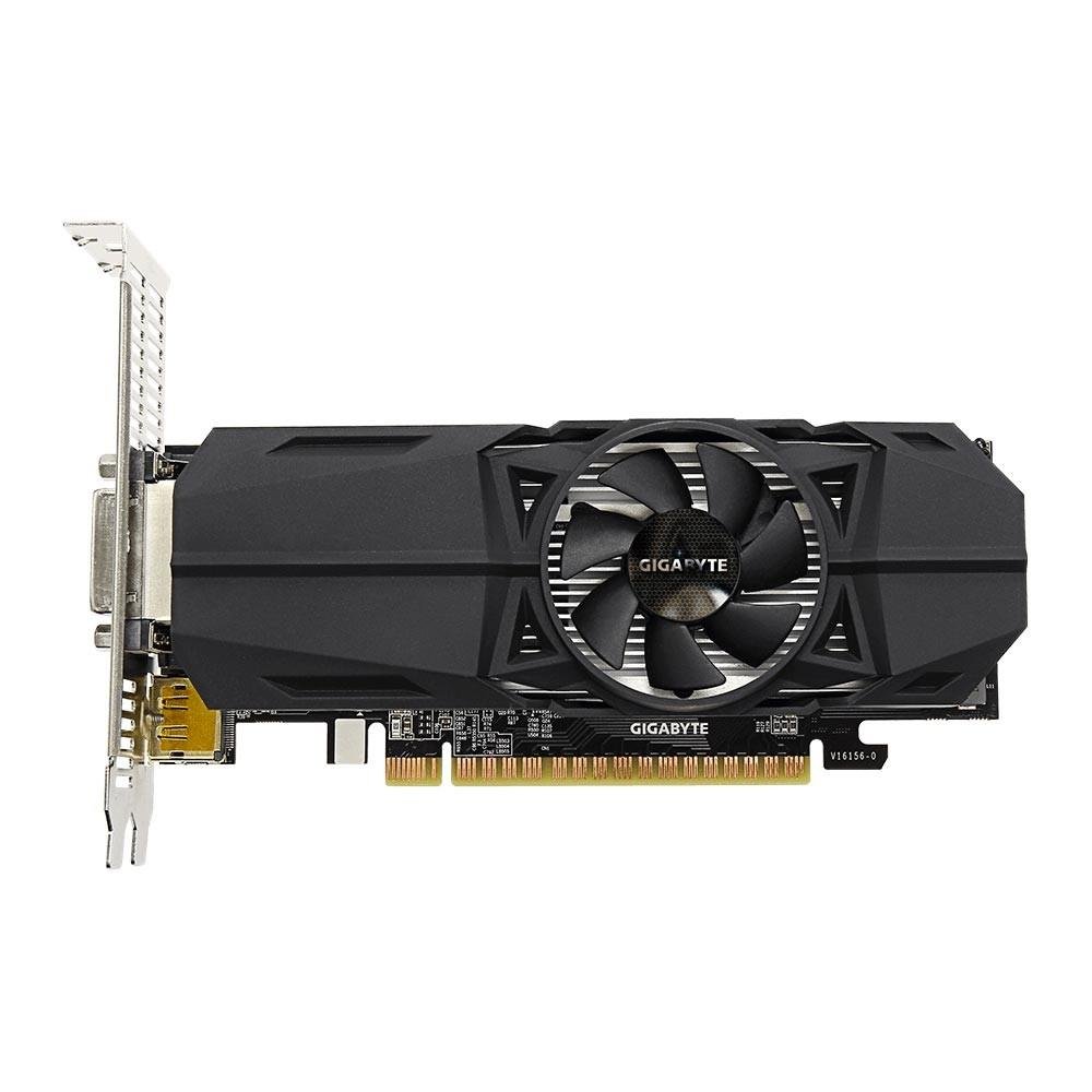 Placa de Vídeo Gigabyte NVIDIA GeForce GTX 1050 OC 2GB, GDDR5 - GV-N1050OC-2GL Placa de Vídeo Gigabyte NVIDIA GeForce GTX 1050 OC 2GB, GDDR5 - GV-N1050OC-2GL