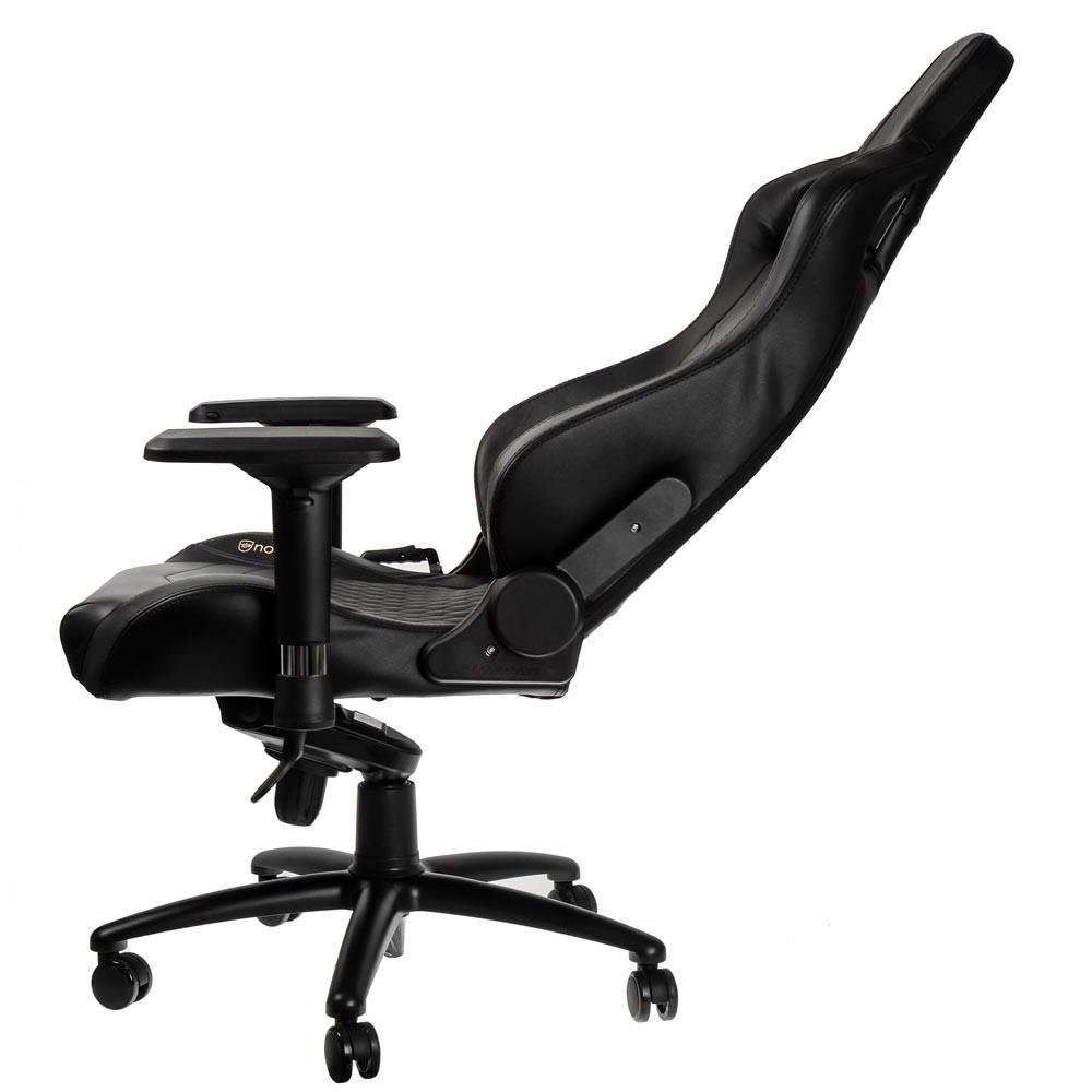 Cadeira Gamer Noblechairs EPIC Leather, Black - NBL-RL-BLA-001