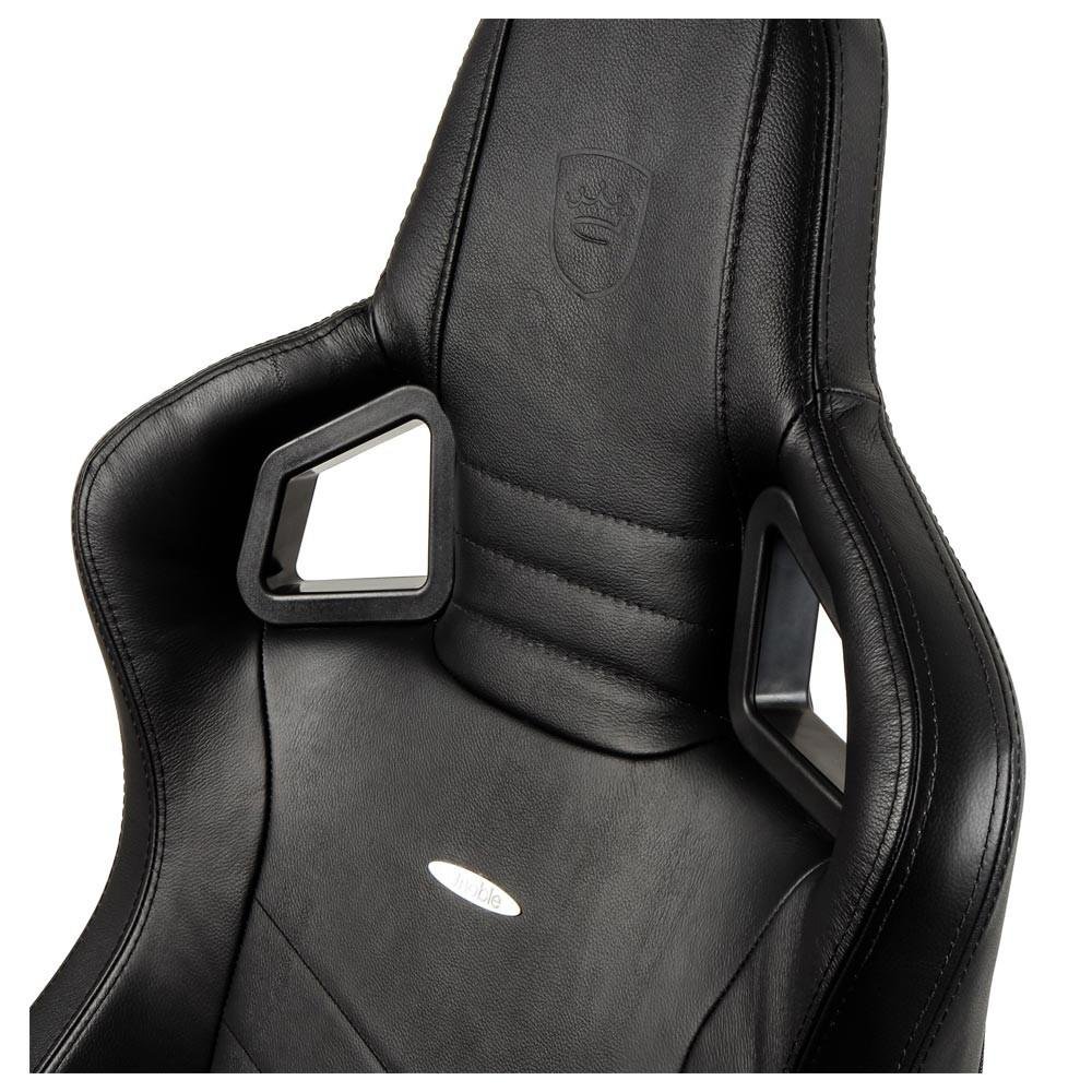 Cadeira Gamer Noblechairs EPIC Leather, Black - NBL-RL-BLA-001