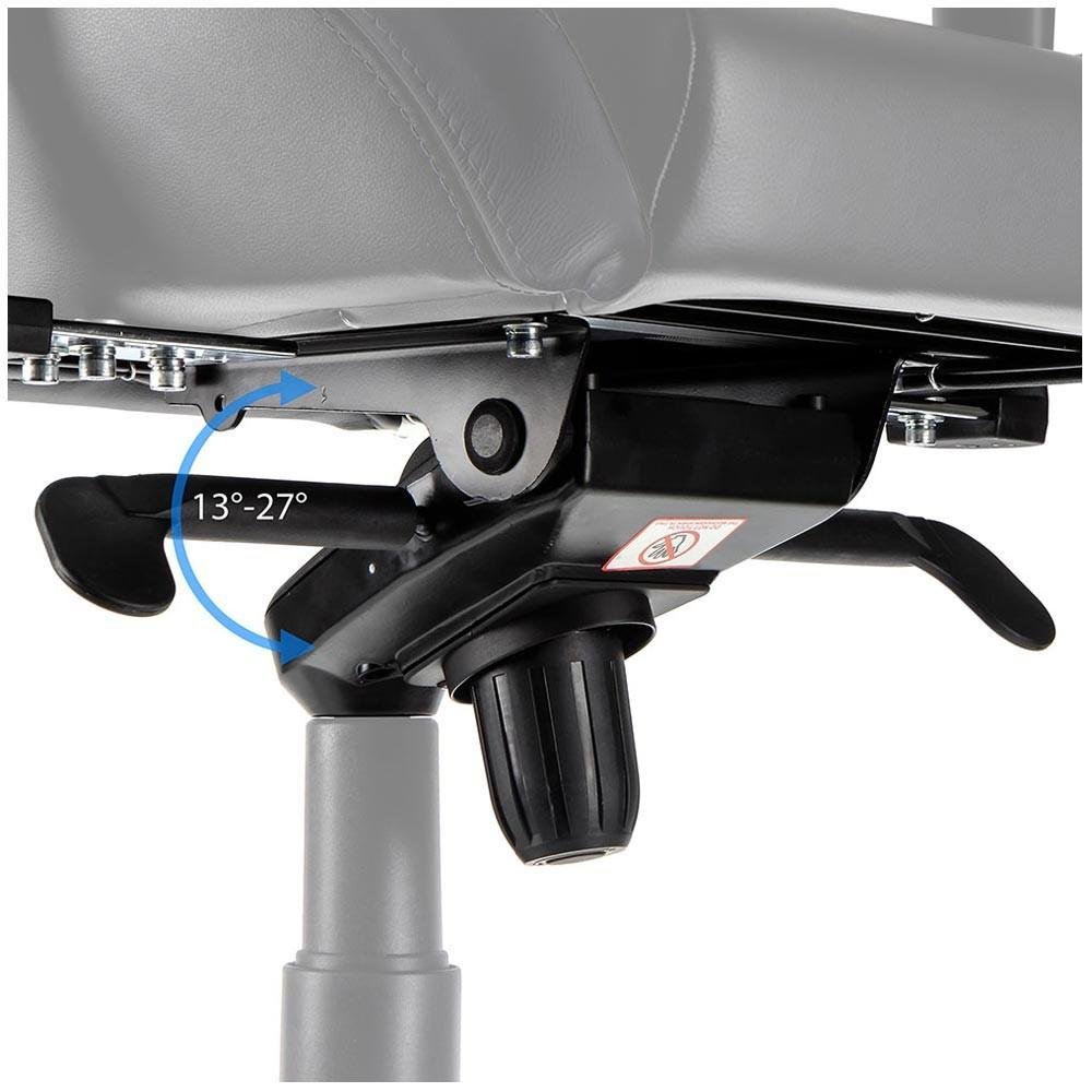 Cadeira Gamer Noblechairs EPIC Leather, Black - NBL-RL-BLA-001