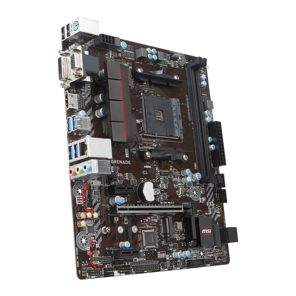 Placa-Mãe MSI A320M Grenade, AMD AM4, mATX, DDR4