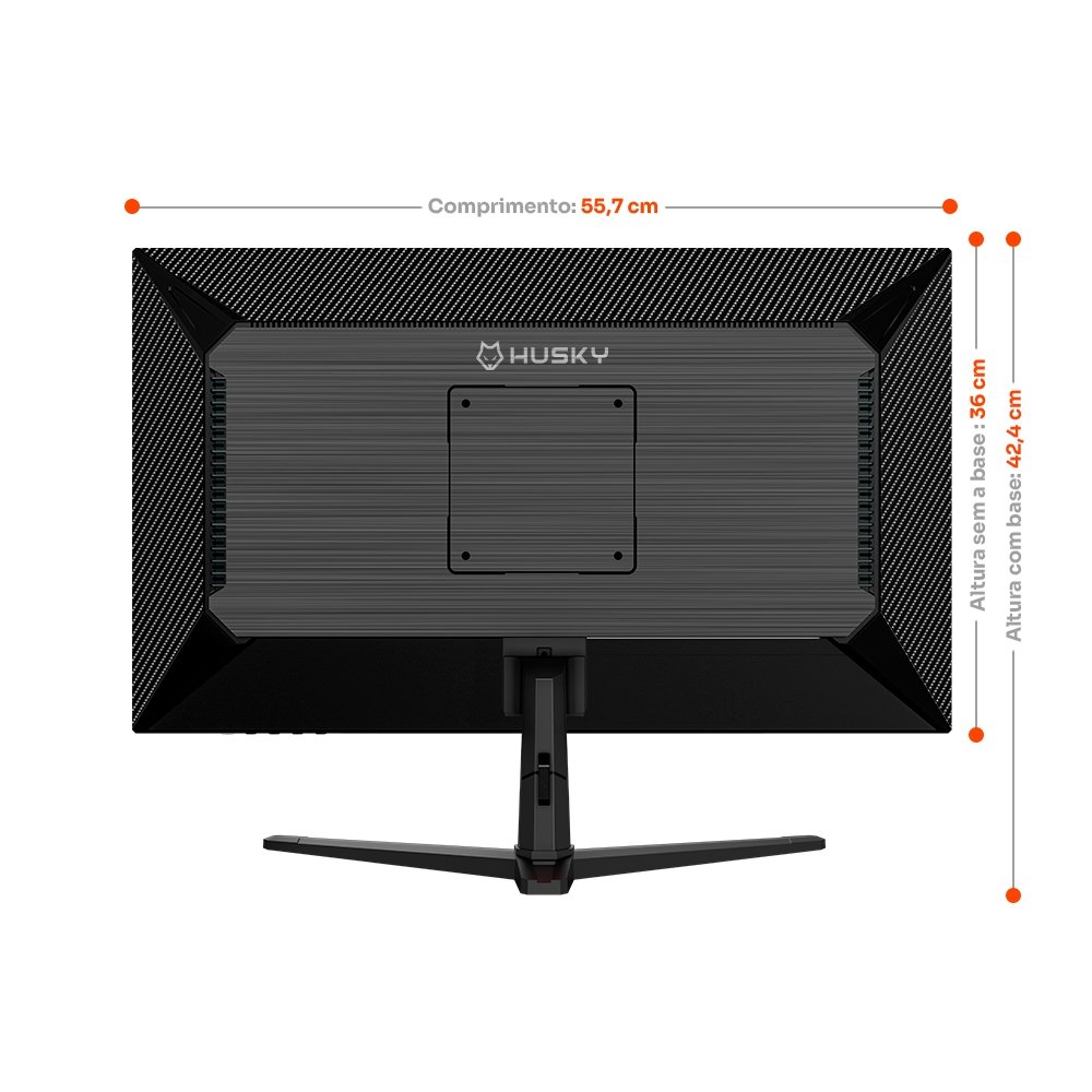 Monitor Gamer Husky Boreal 25", FHD, 144Hz, IPS, Adaptive Sync, DisplayPort e HDMI, HDR - HMG00124PT