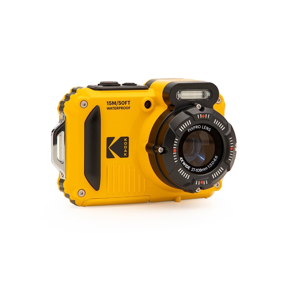Câmera Kodak PIXPRO WPZ2 16MP Amarela | KaBuM!