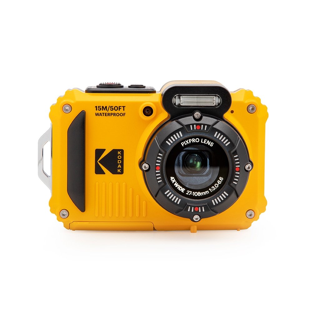 Câmera Kodak PIXPRO WPZ2 16MP Amarela | KaBuM!