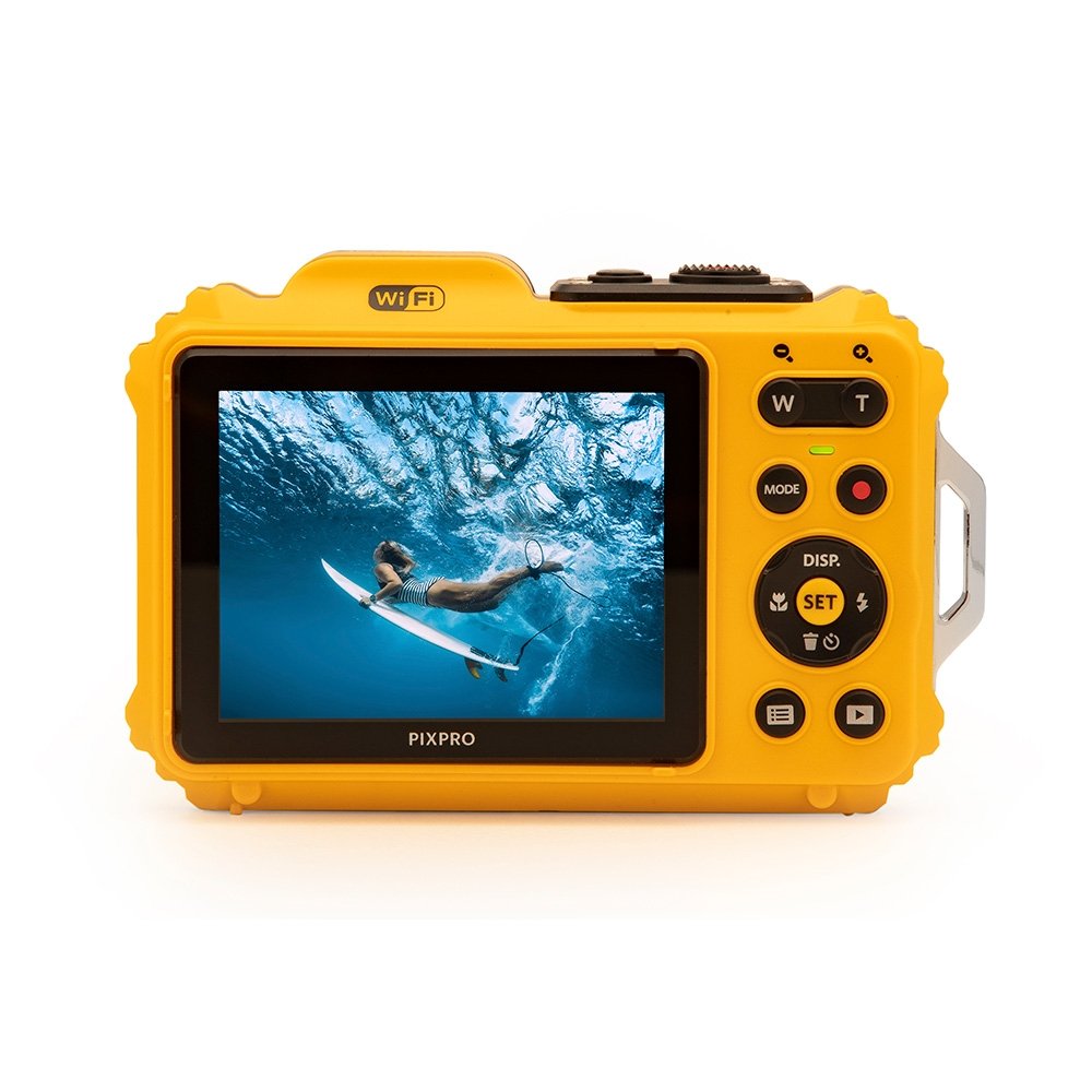Câmera Kodak PIXPRO WPZ2 16MP Amarela | KaBuM!