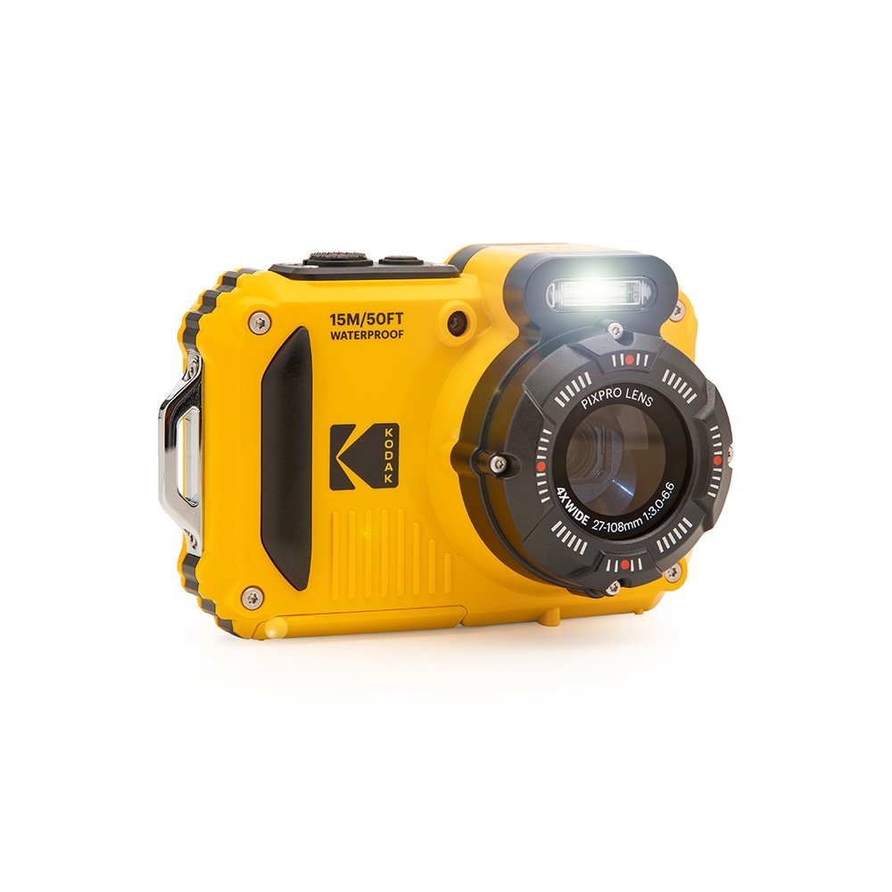 デジタルカメラ KODAK PIXPRO WPZ2 Câmera Kodak PIXPRO WPZ2 16MP Amarela | KaBuM!