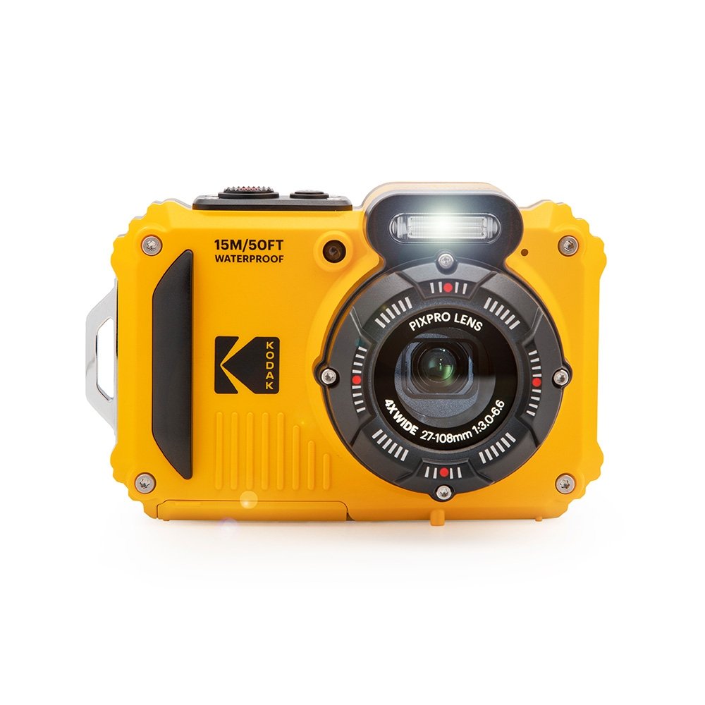 Câmera Kodak PIXPRO WPZ2 16MP Amarela | KaBuM!