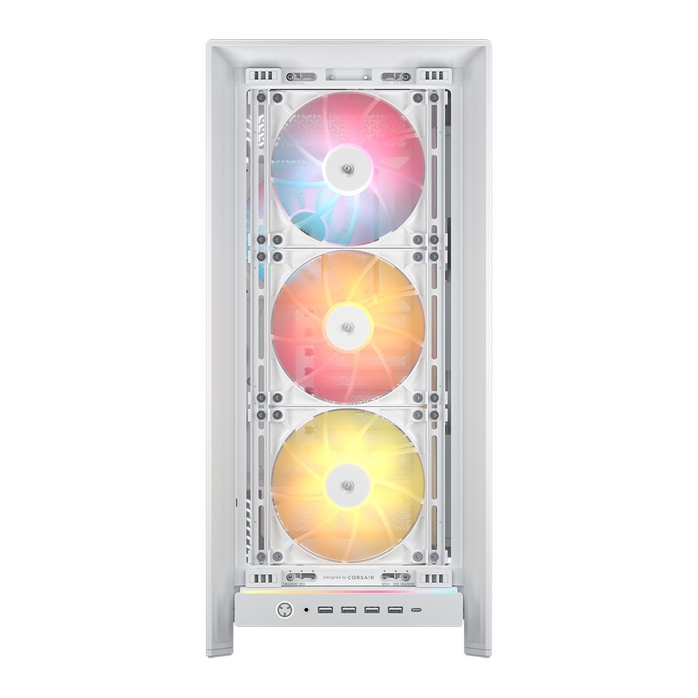 Gabinete Corsair 5000D RS ARGB, Mid Tower, Branco