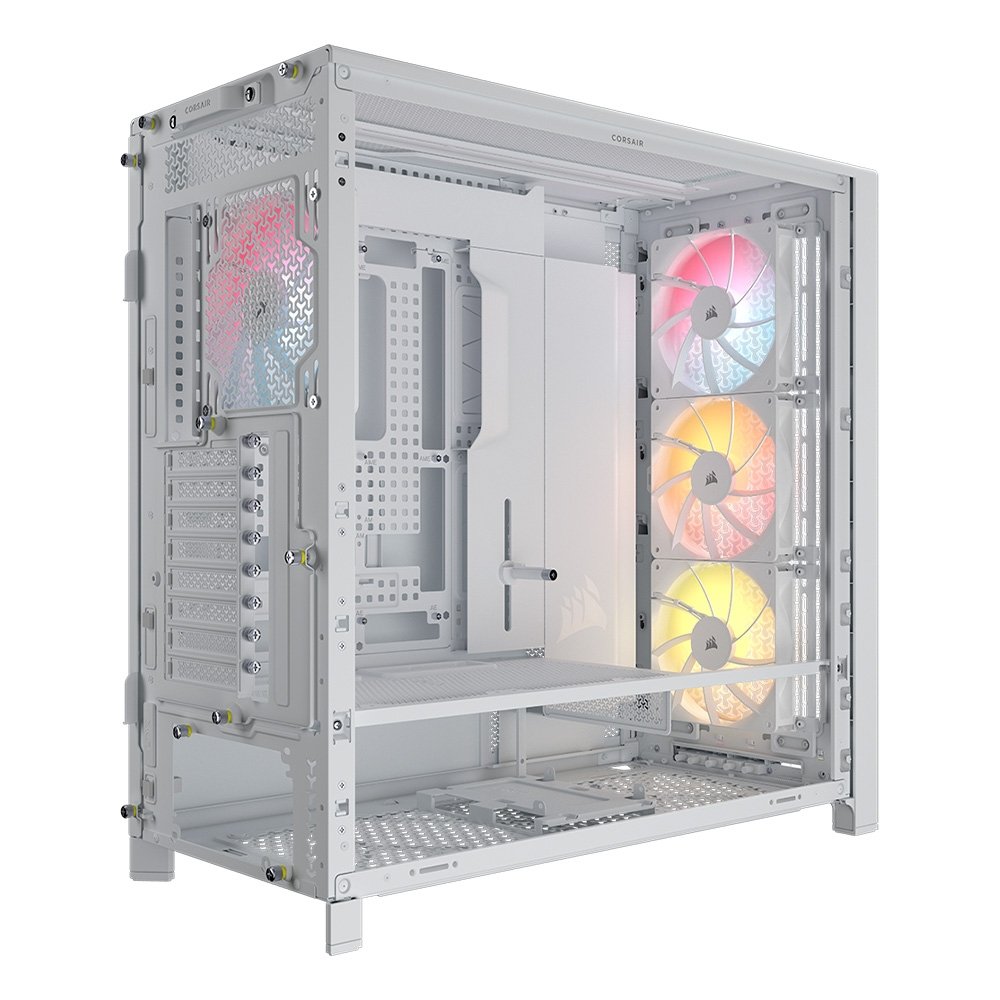 ARGB RS 5000D FRAME - ドキュメント ホワイト RS 5000D FRAME CORSAIR High-Airflow Case PC Mid-Tower PCケース(自作PC用)