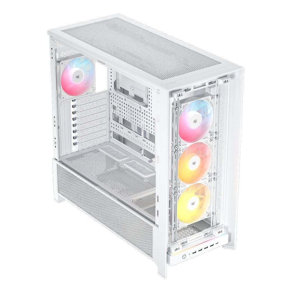 Gabinete Corsair 5000D RS ARGB, Mid Tower, Branco