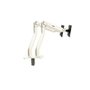 Suporte de Mesa Articulado para 2 Monitores de 15" a 34" Dual Iron Lift Rise Mode, Ajuste de altura, Pistão a Gás, Branco - RM-IL-02-W