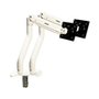 Suporte de Mesa Articulado para 2 Monitores de 15" a 34" Dual Iron Lift Rise Mode, Ajuste de altura, Pistão a Gás, Branco - RM-IL-02-W
