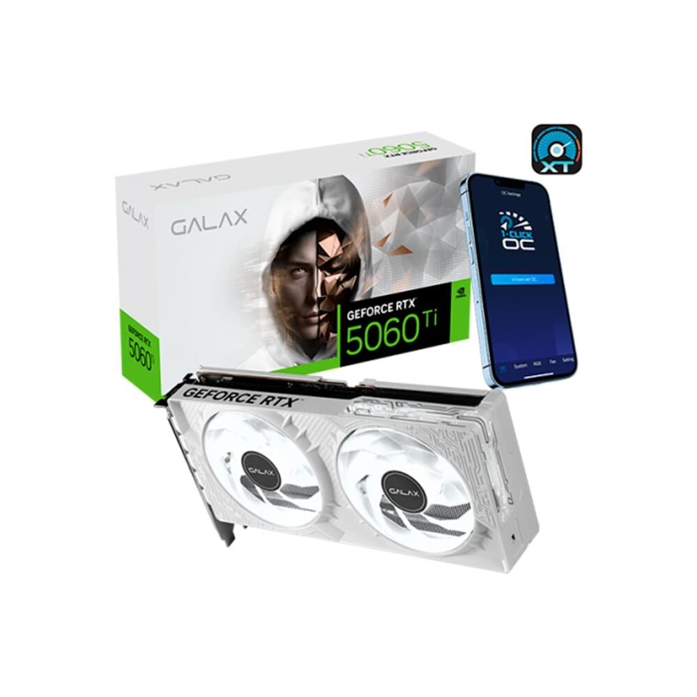 Placa de Vídeo GALAX GeForce RTX 5060 Ti | KaBuM!