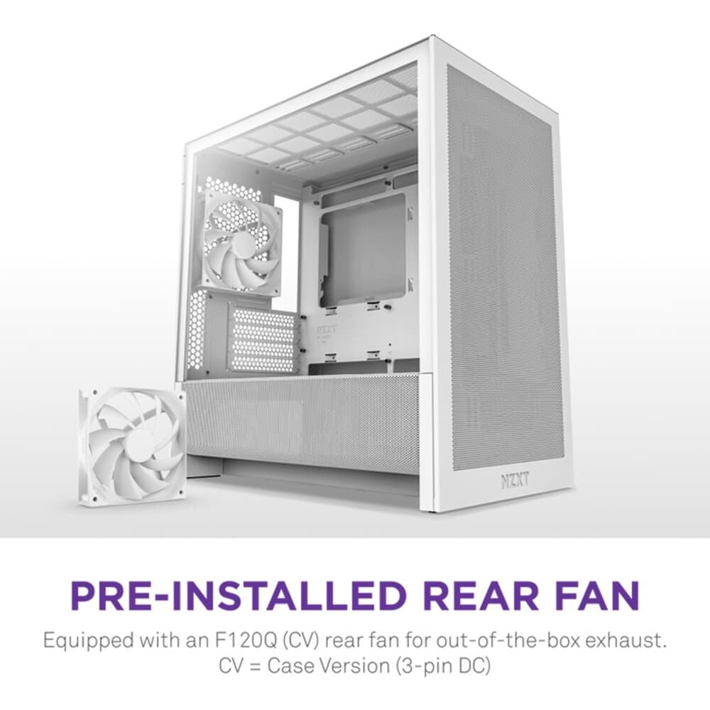 Gabinete NZXT H3 Flow Preto | KaBuM!