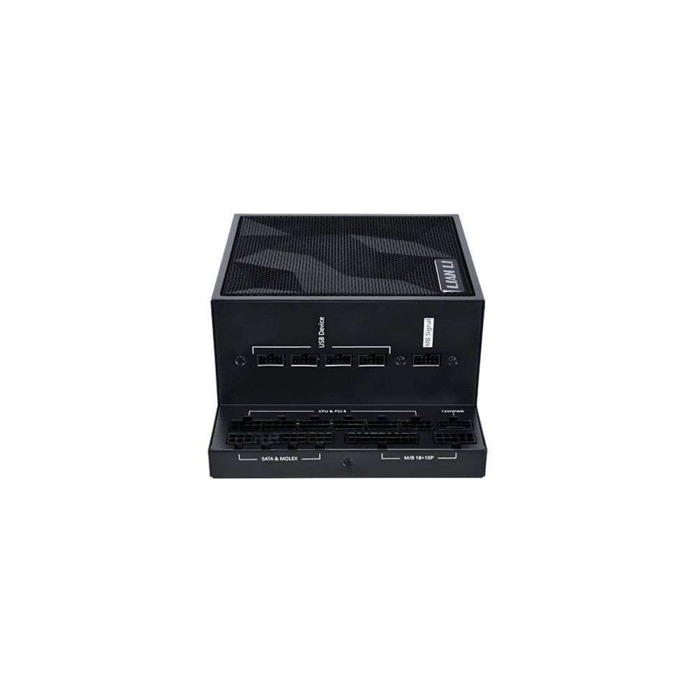 Fonte Gamer Lian Li Edge 1000W, 80 Plus, Platinum, Preto - EG1000 BLACK EU