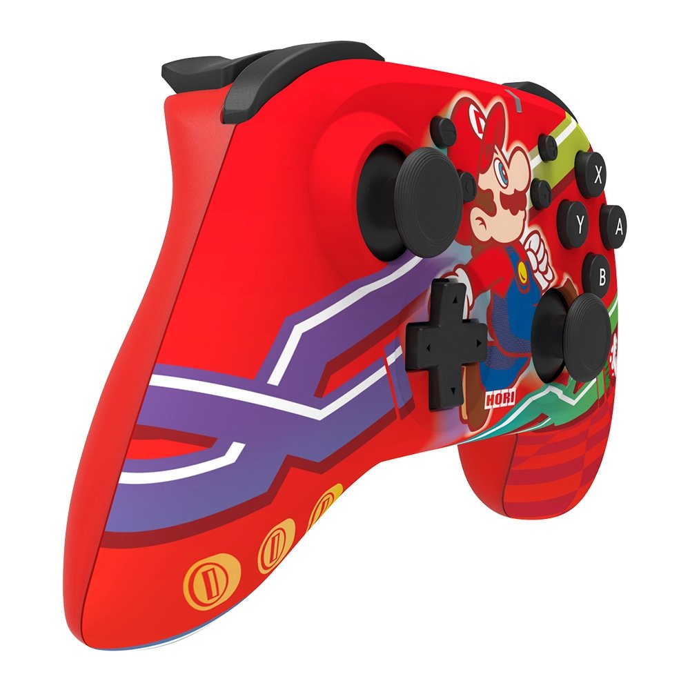 Controle Sem Fio HORI Horipad Mario, Bluetooth, para Nintendo Switch - NSW-310U