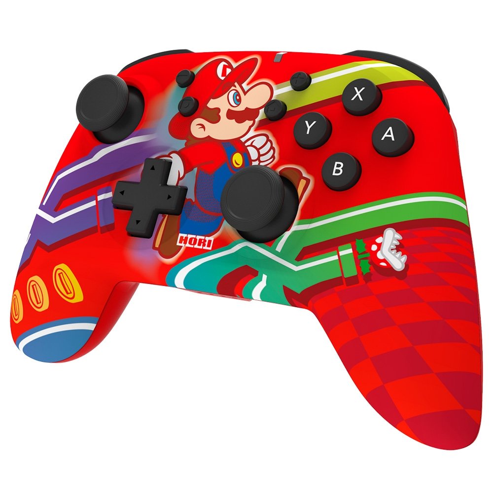 Controle Sem Fio HORI Horipad Mario, Bluetooth, para Nintendo Switch - NSW-310U