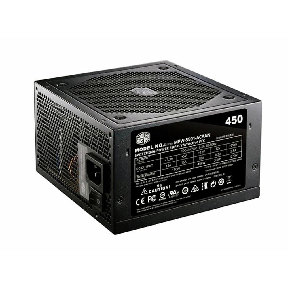 Fonte Cooler Master 450W Elite V3 - MPW-4501-ASAAN