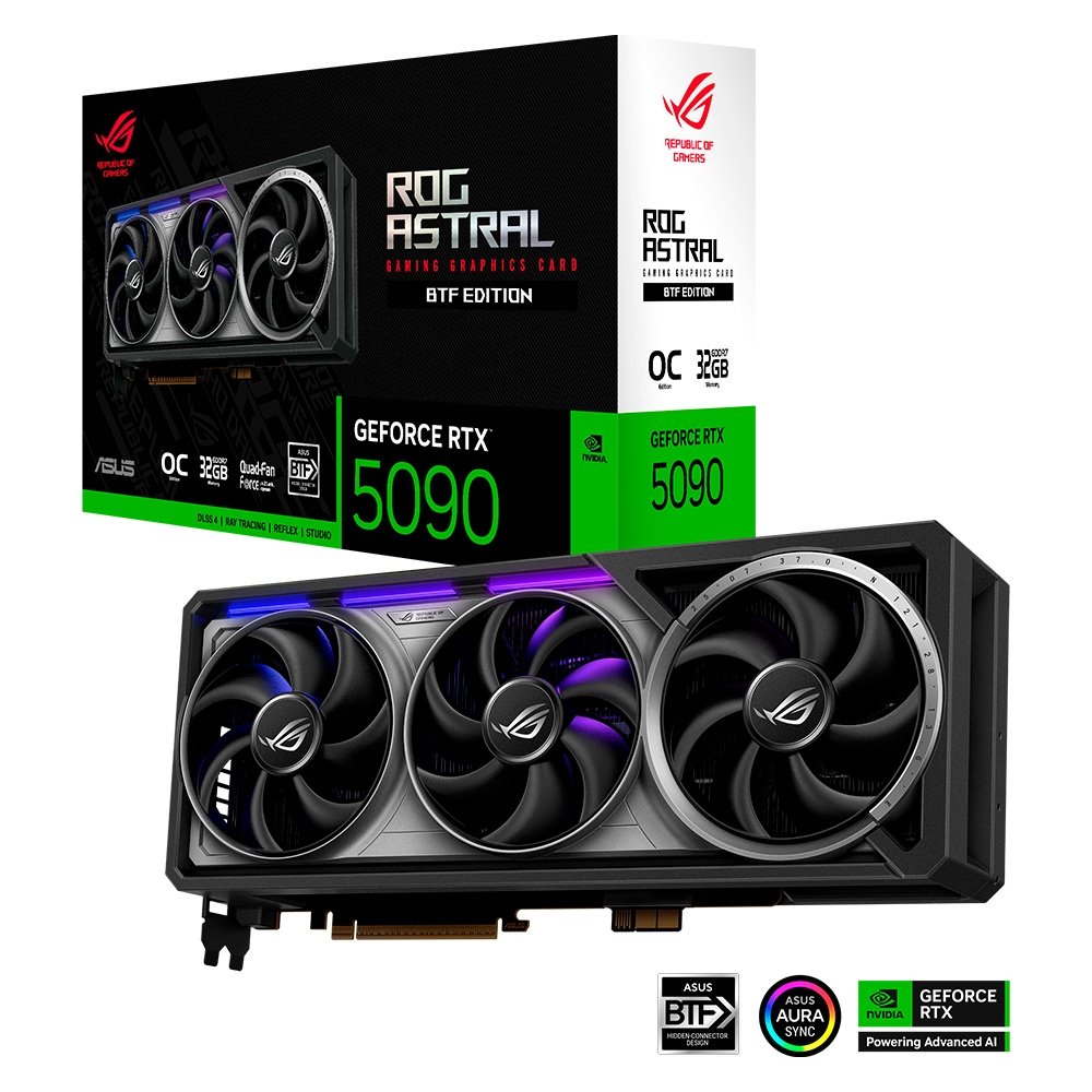 グラフィックボード・グラボ・ビデオカード ASUS ROG RTX5090 OC 32GB Placa de Vídeo ROG Astral RTX 5090 OC | KaBuM!