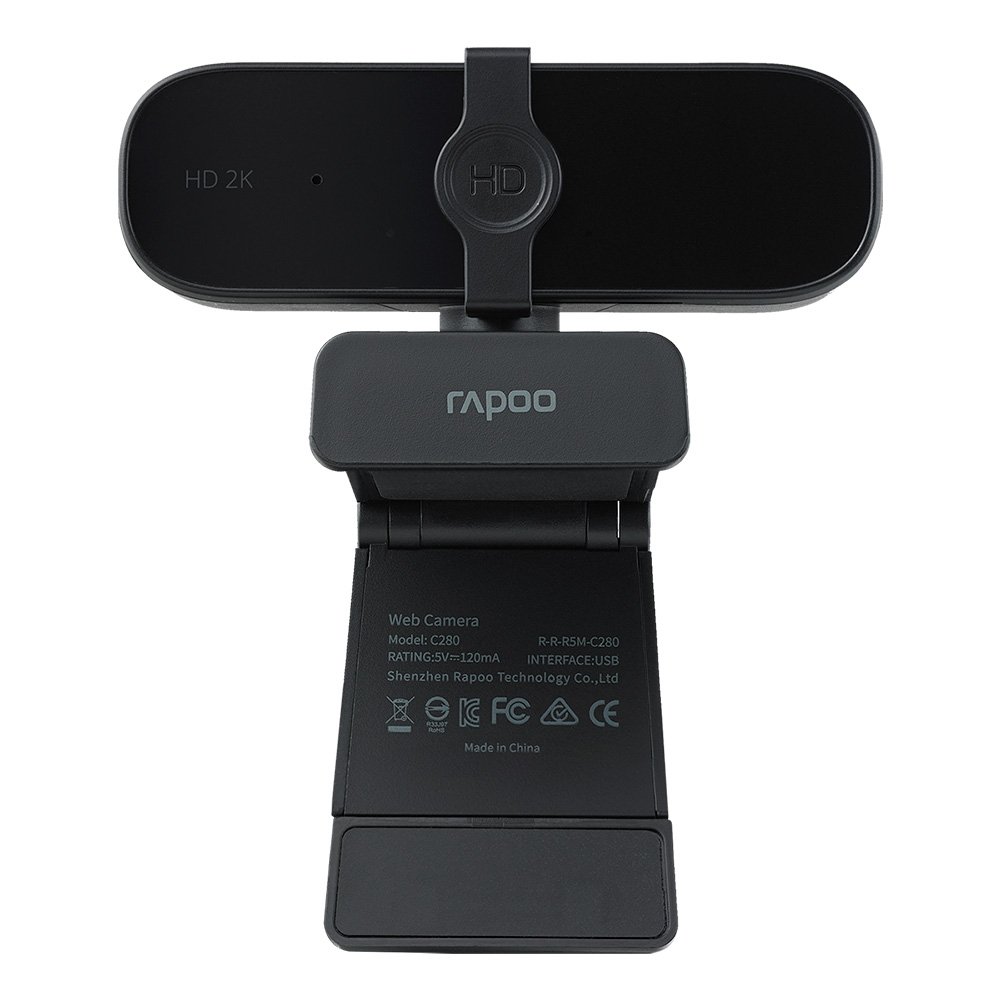 Webcam Rapoo C280, 2K, Autofoco | KaBuM!