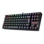 Teclado Magnético Gamer Redragon Kumara Pro, RGB, Switch Brown, USB, ABNT2, Preto = K552RGB-PRO (PT-BROWN) V2