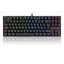 Teclado Magnético Gamer Redragon Kumara Pro, RGB, Switch Brown, USB, ABNT2, Preto = K552RGB-PRO (PT-BROWN) V2