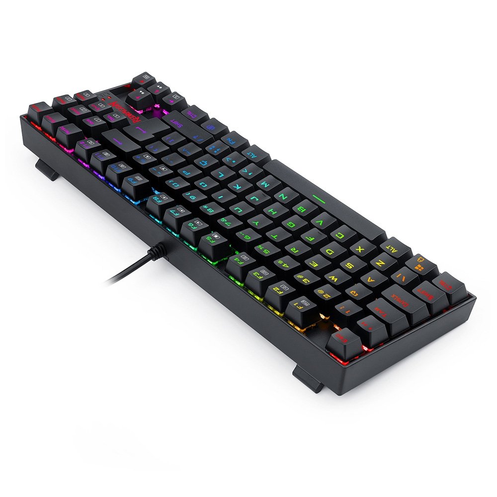 Teclado Magnético Gamer Redragon Kumara Pro, RGB, Switch Brown, USB, ABNT2, Preto = K552RGB-PRO (PT-BROWN) V2