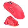 Mouse Gamer sem Fio Attack Shark X11 com Base de Carregamento Magnético RGB, Tri-Mode, 22.000 DPI, Sensor Óptico PAW3311, 5 Botões - Vermelho