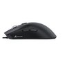 Mouse Gamer com Fio Attack Shark X1, Ultraleve, 12.800 DPI, 6 Botões - Preto