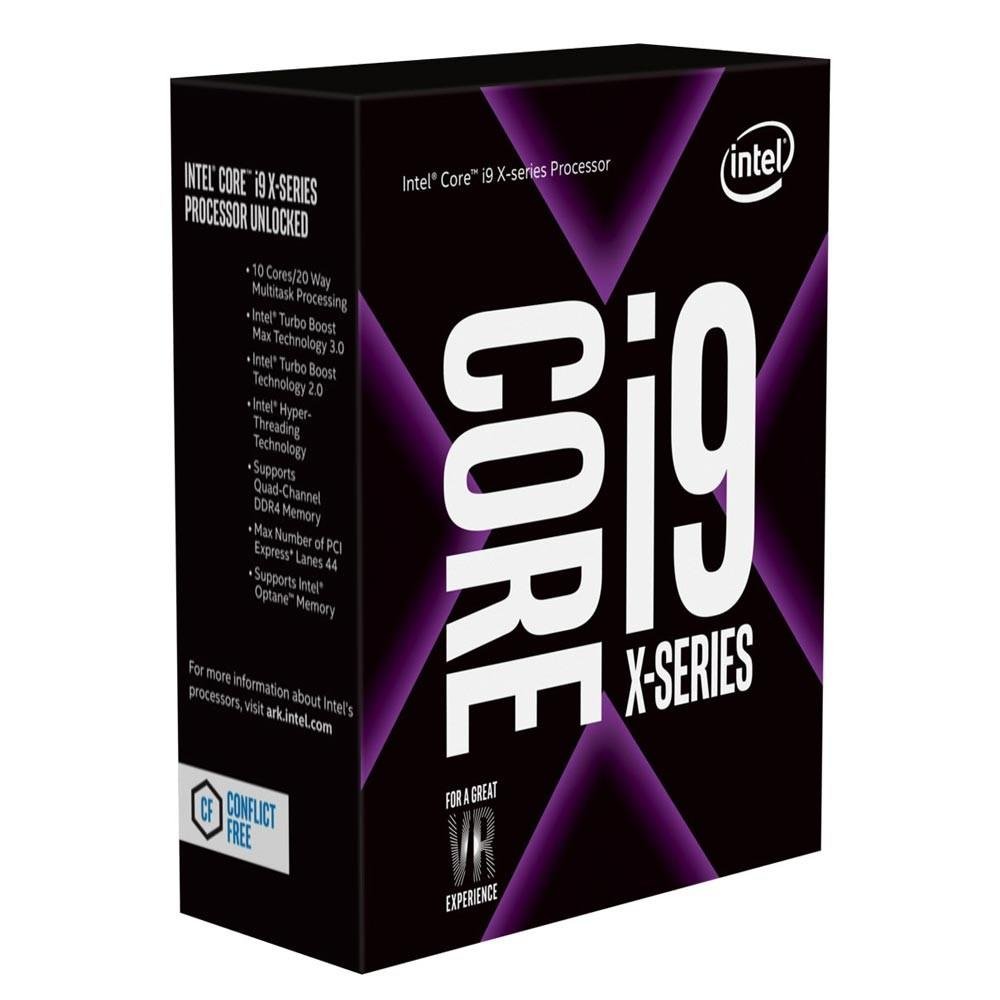 Processador Intel Core i9-7900X Skylake, Cache 13.75MB, 3.3GHz (4.3GHz Max Turbo), LGA 2066 - BX80673I97900X