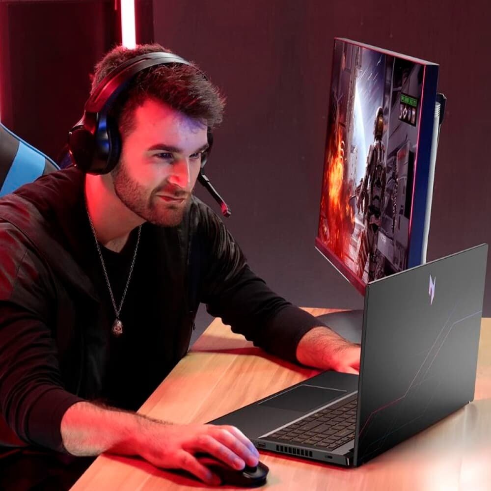 Notebook Acer Nitro V15 ANV15-52-52XM, Intel core I5, 16GB RAM, 512GB SSD, GeForce RTX 4050, 15.6" FHD, 165Hz, Linux, Preto - NH.U1TAL.002