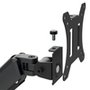 Suporte de Mesa Articulado para Monitor de 17" a 32" Ergofirst, Ajuste com Pistão a Gás, Preto - G16-C012