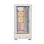 Gabinete Gamer Montech HS01 Pro, Mid-Tower, ATX, Vidro Temperado, 5x FANs, Branco - HS01PROWH