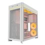 Gabinete Gamer Montech HS01 Pro, Mid-Tower, ATX, Vidro Temperado, 5x FANs, Branco - HS01PROWH