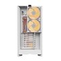 Gabinete Gamer Montech HS01 Pro, Mid-Tower, ATX, Vidro Temperado, 5x FANs, Branco - HS01PROWH