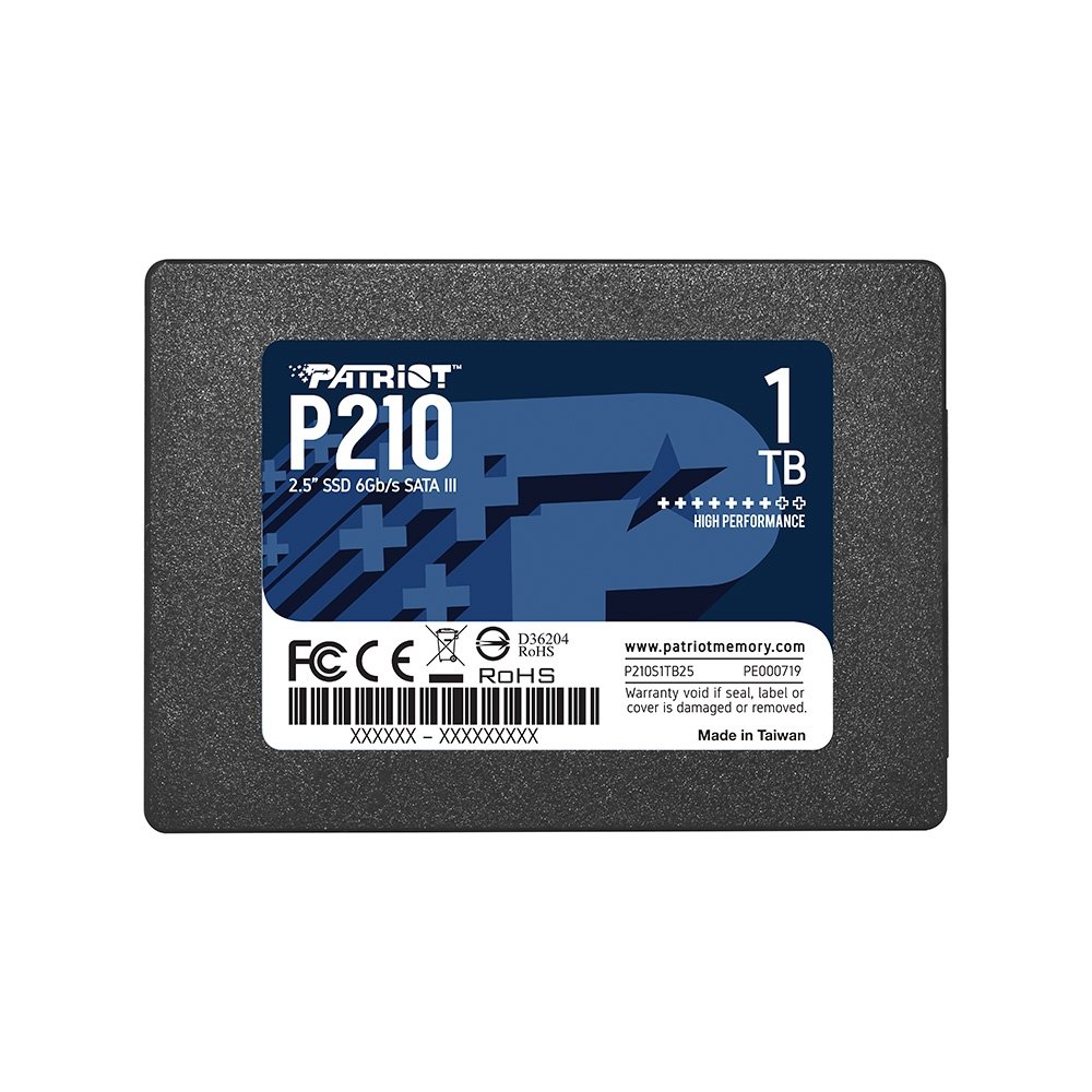 SSD Patriot P210 1TB, SATA 3 | KaBuM!