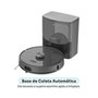 Robô Aspirador de Pó e Passa Pano KABUM! smart K1100, Mapeia, MOP rotativo, Autolimpante, 10000PA, APP, 220V, Cor Inox/Cinza  - KSAR110020CZ