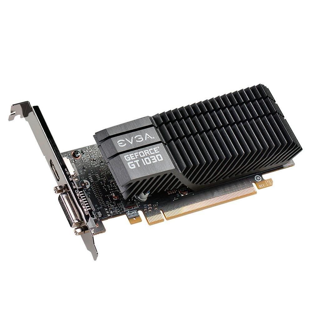 Placa de Vídeo EVGA NVIDIA GeForce GT 1030 SC 2GB, GDDR5 - 02G-P4-6332-KR